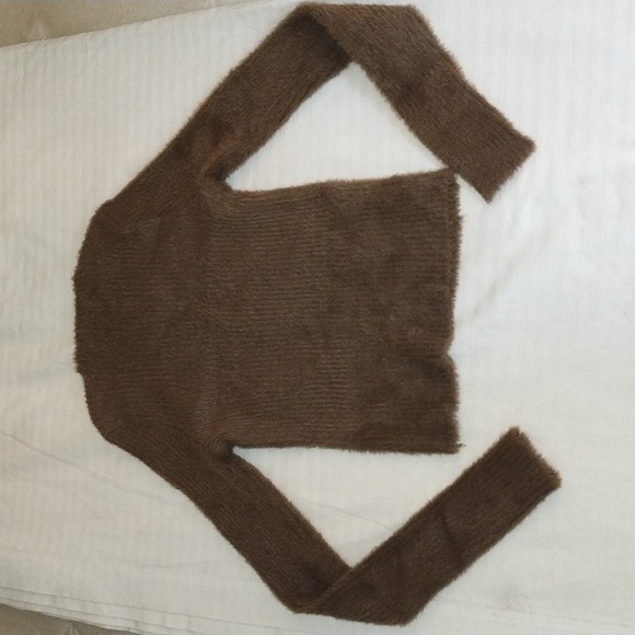 Mango Rib Crop Sweater - Picture 4 of 7